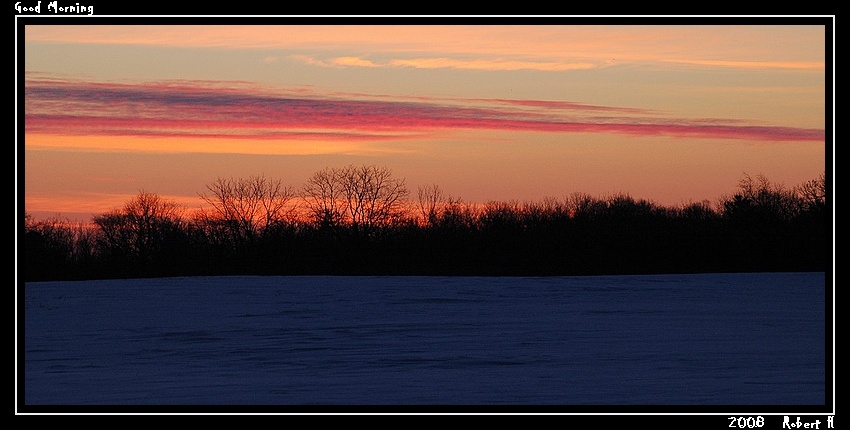 photo "Good Morning" tags: landscape, sunset