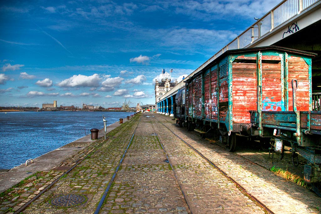 photo "The Old Pier" tags: landscape, technics, water