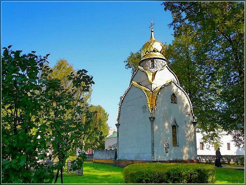 фото "Часовня в Новодевичьем Монастыре" метки: город, 