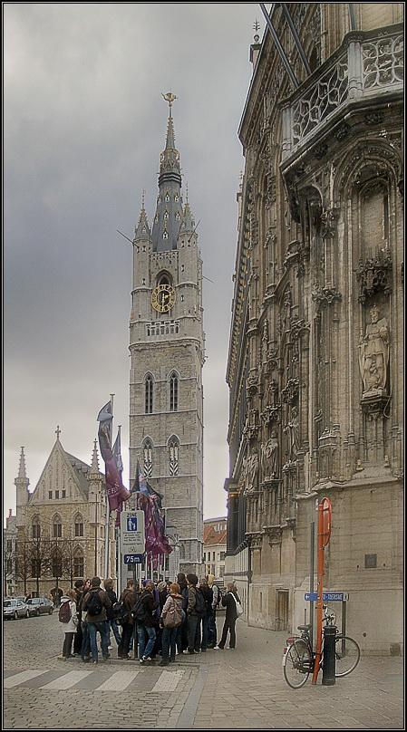 photo "In Gent" tags: architecture, landscape, spring