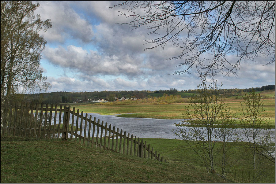 photo "Type of Farmstead Pushkin Mikhailovskoe." tags: landscape, spring