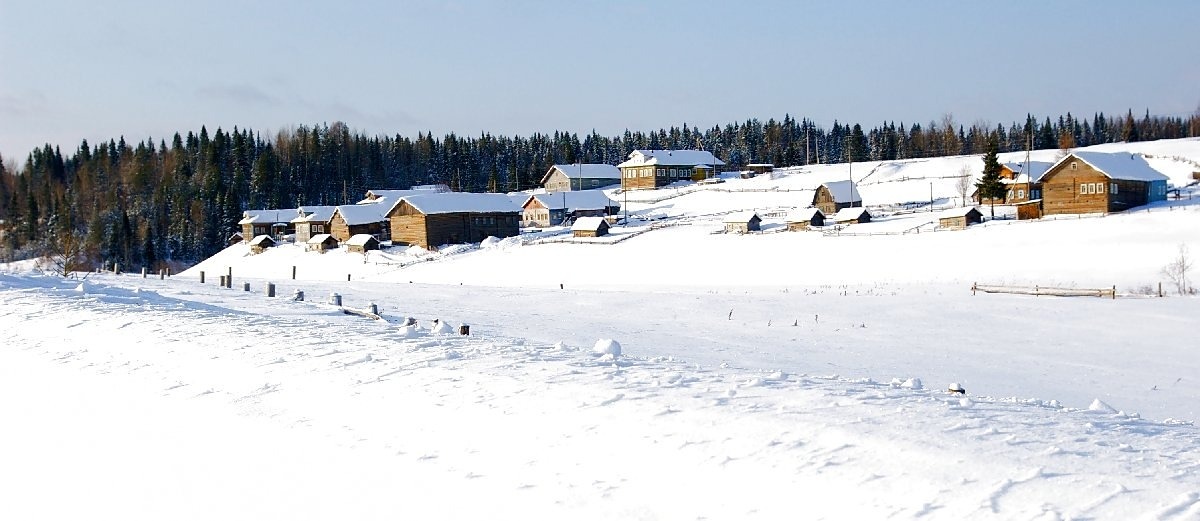 photo "Russian north" tags: architecture, landscape, winter
