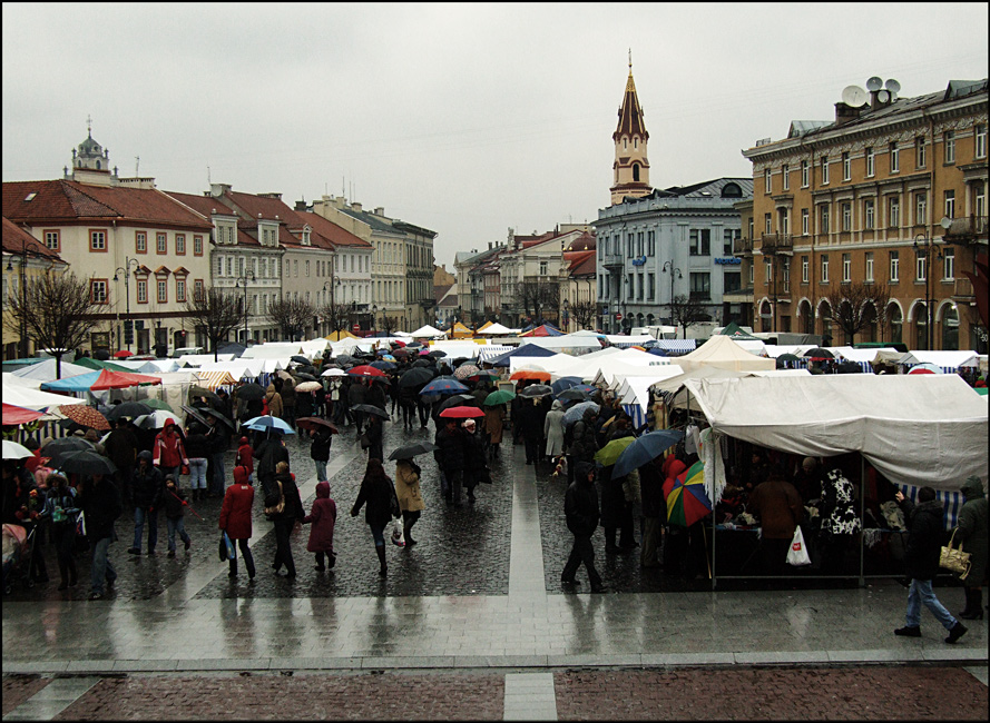 фото "Мокрая ярмарка" метки: город, 