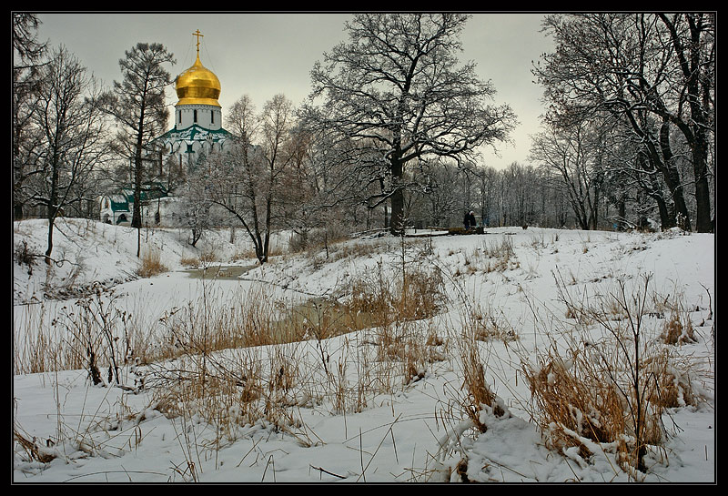 фото "Пушкин. Федоровский собор" метки: пейзаж, архитектура, зима