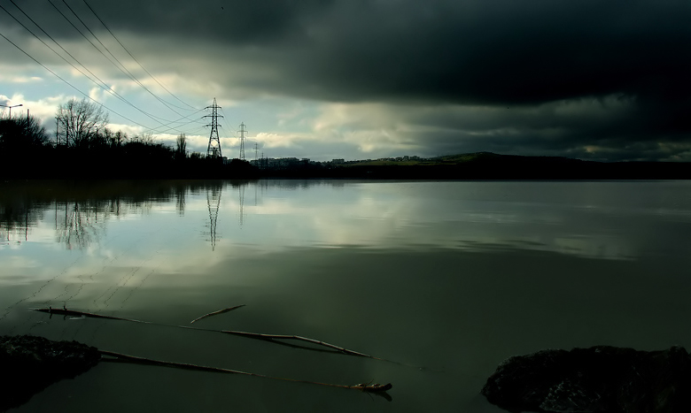 photo "***" tags: landscape, clouds, water