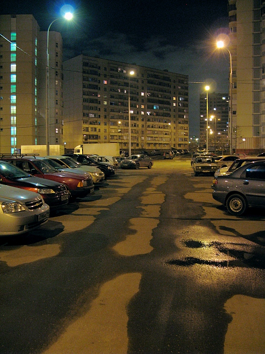 photo "***" tags: landscape, city, night