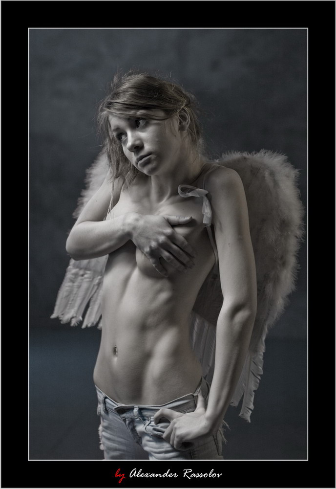 фото "Black Angel" метки: портрет, ню, женщина