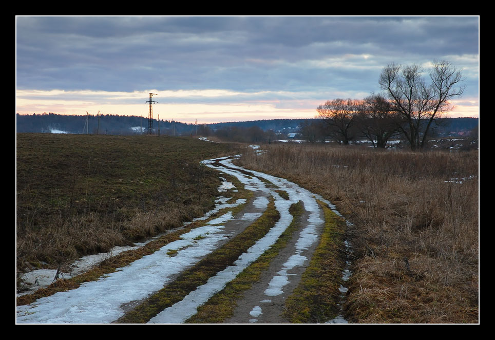 фото "Мартовский вечер" метки: пейзаж, 