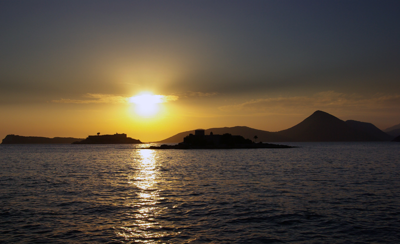 фото "Adriatic sunset" метки: пейзаж, вода, закат