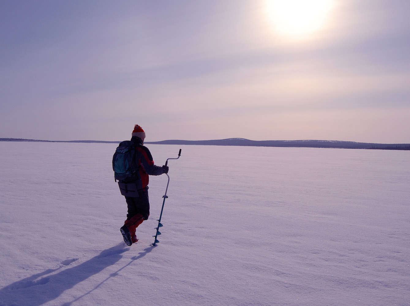 photo "For fish" tags: landscape, winter