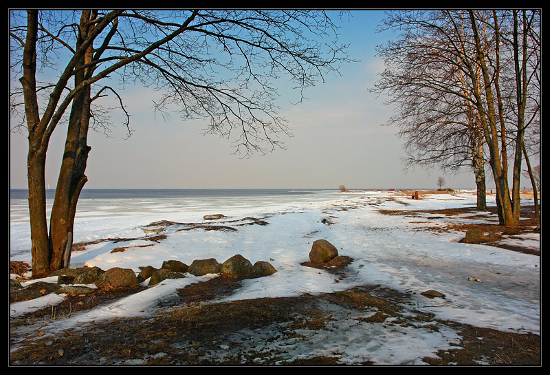 photo "View to Finnish Bay from Alexandria park" tags: landscape, winter