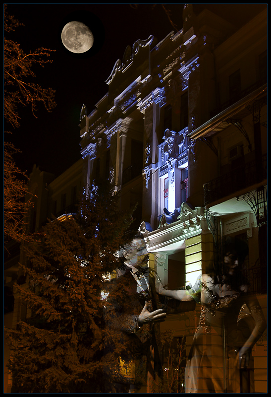 photo "Night spectres" tags: montage, architecture, landscape, 