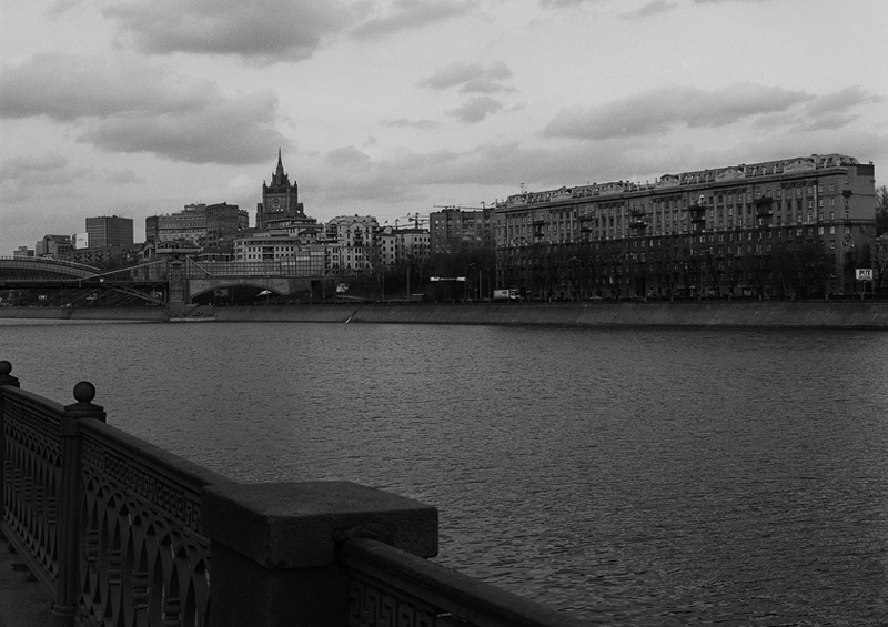 photo "Moscow" tags: architecture, black&white, landscape, 