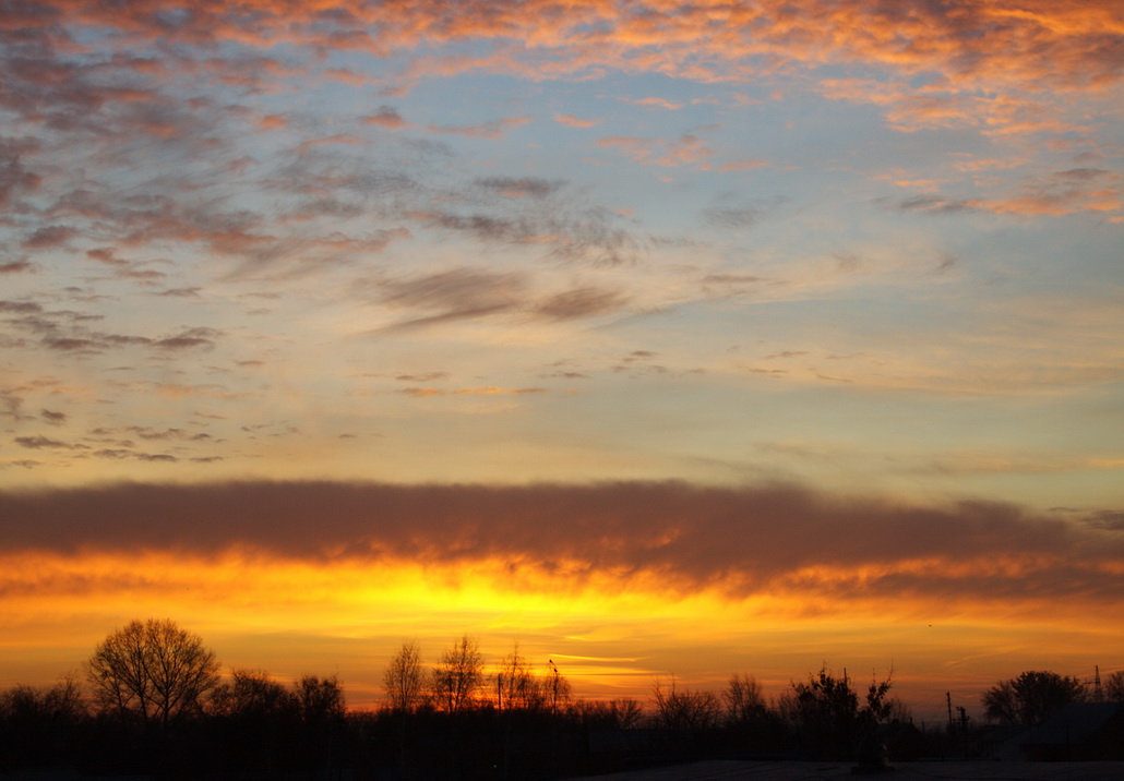 photo "***" tags: landscape, clouds, sunset