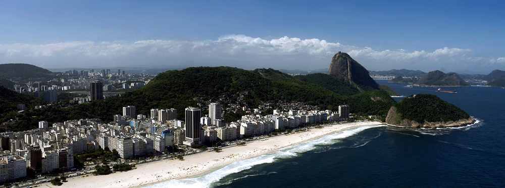 photo "Copacabana + Leme" tags: architecture, travel, landscape, South America