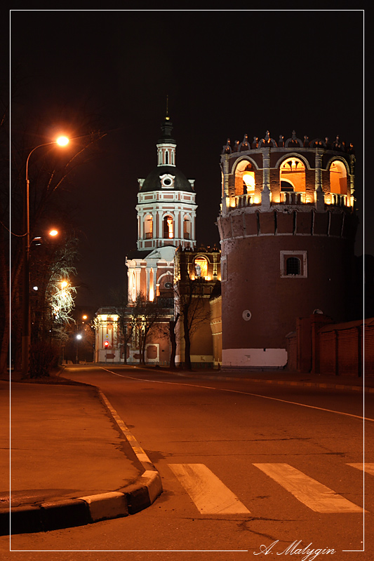 фото "Вид на Даниловский монастырь" метки: архитектура, город, пейзаж, 