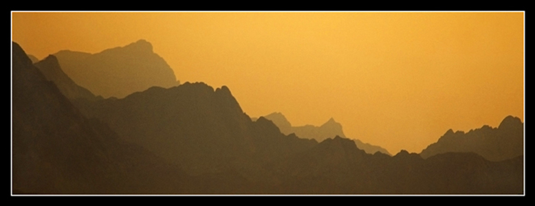 фото "Аравийский закат" метки: пейзаж, горы
