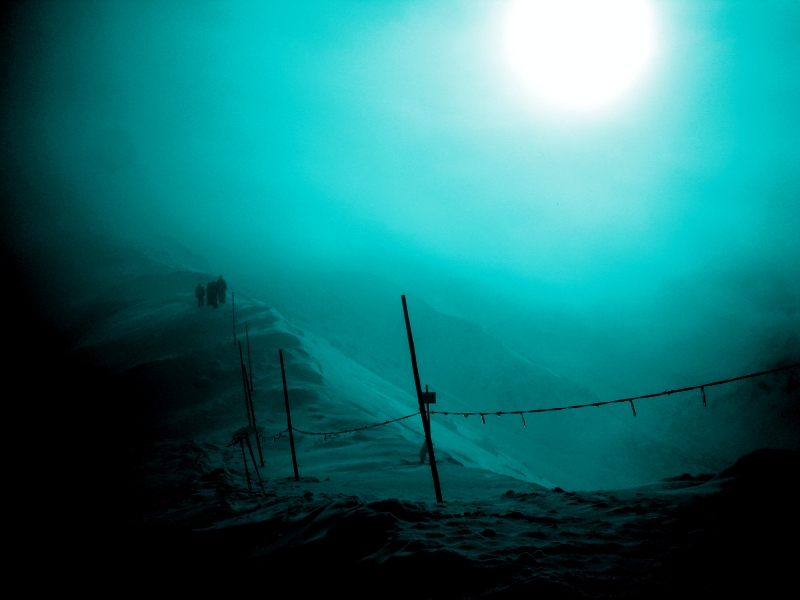 photo "Out of the blue planet we are..." tags: landscape, abstract, mountains