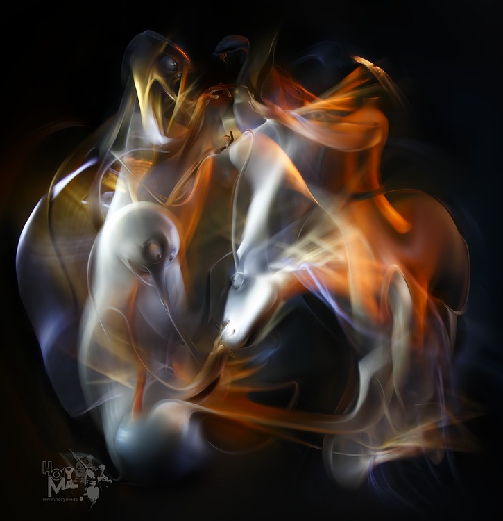 photo "9346 ("The painting of light - 2008")" tags: abstract, digital art, 