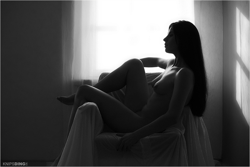 photo "Silhouette" tags: black&white, nude, 