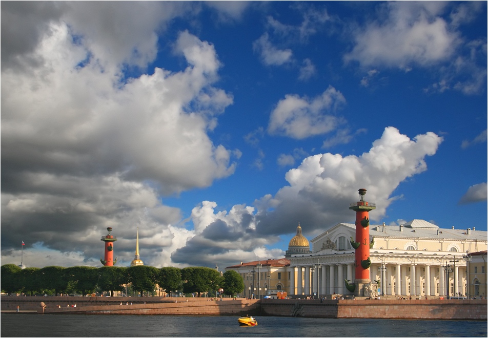 фото "Солнечный город" метки: пейзаж, архитектура, облака