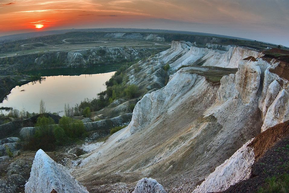 фото "Рукотворное озеро" метки: пейзаж, закат
