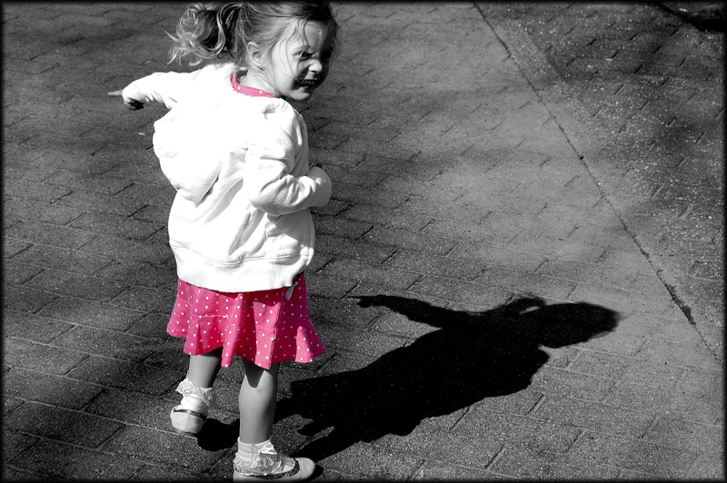 photo "She Did It" tags: portrait, black&white, children