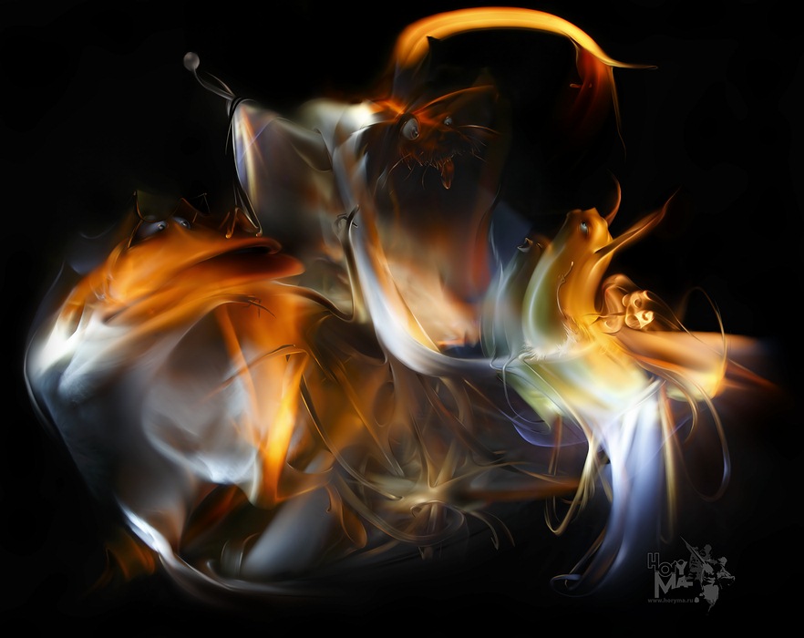 photo "9405 ("The painting of light - 2008")" tags: abstract, digital art, 