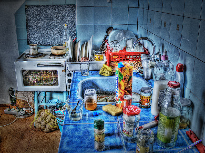 photo "The East European Kitchen ;)" tags: interior, humor, 