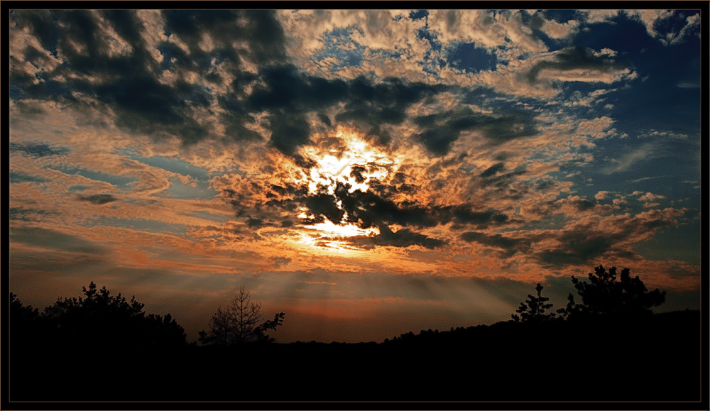 фото "Небесная лампочка :)" метки: пейзаж, облака