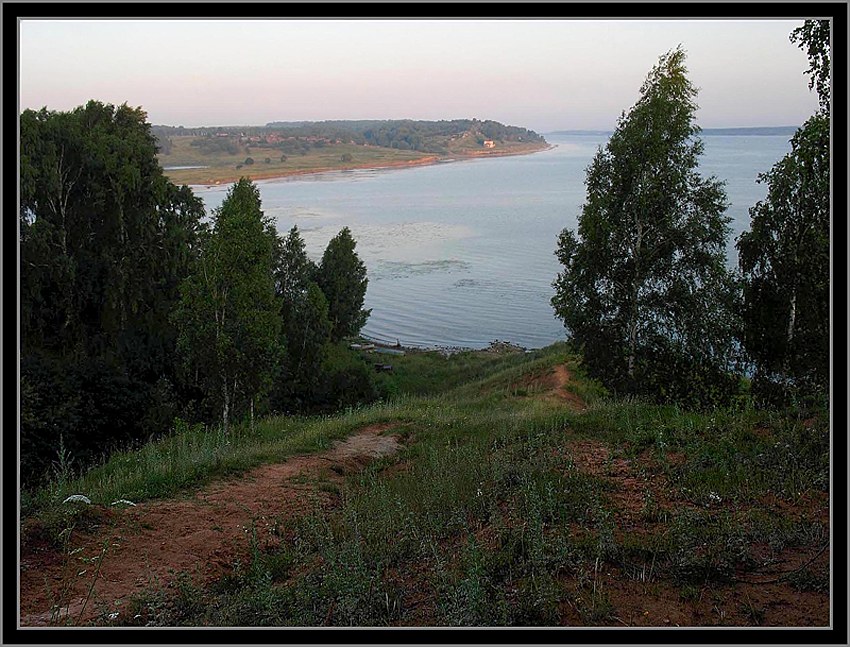 photo "***" tags: landscape, summer, sunset, water