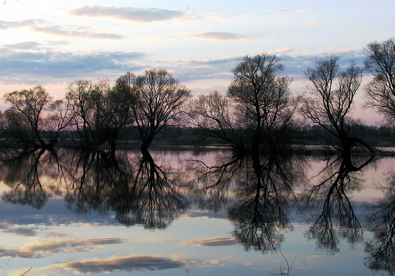 фото "mirror" метки: пейзаж, закат