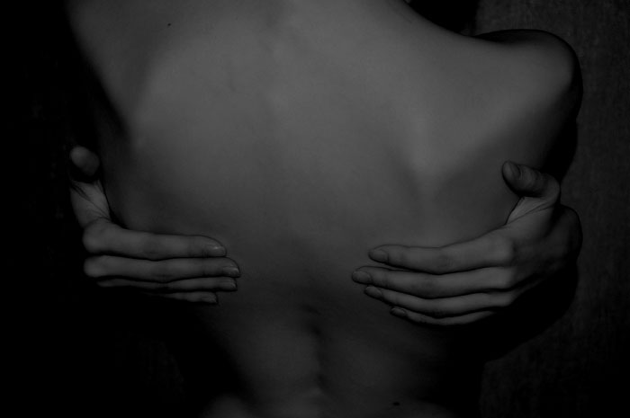photo "-" tags: nude, black&white, 