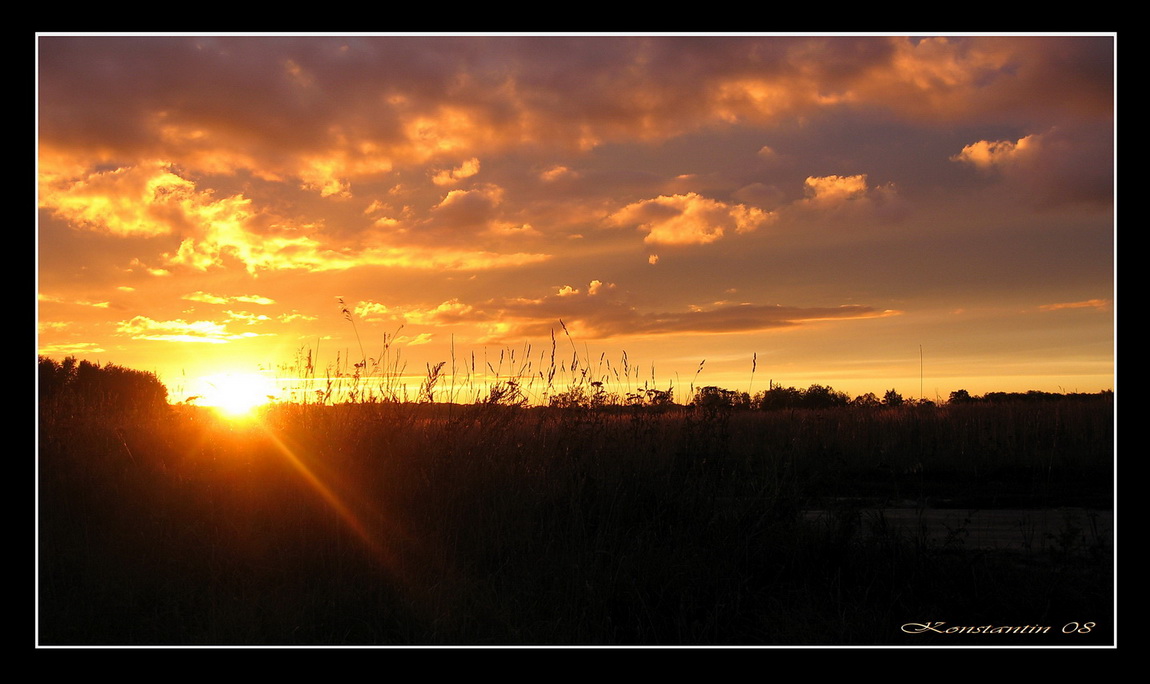 photo "***" tags: landscape, summer, sunset