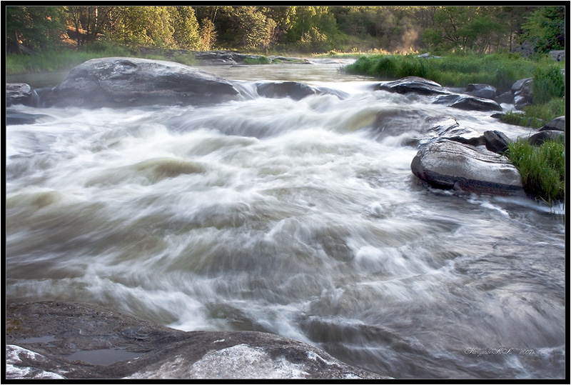 фото "Буйство реки" метки: пейзаж, вода, лето