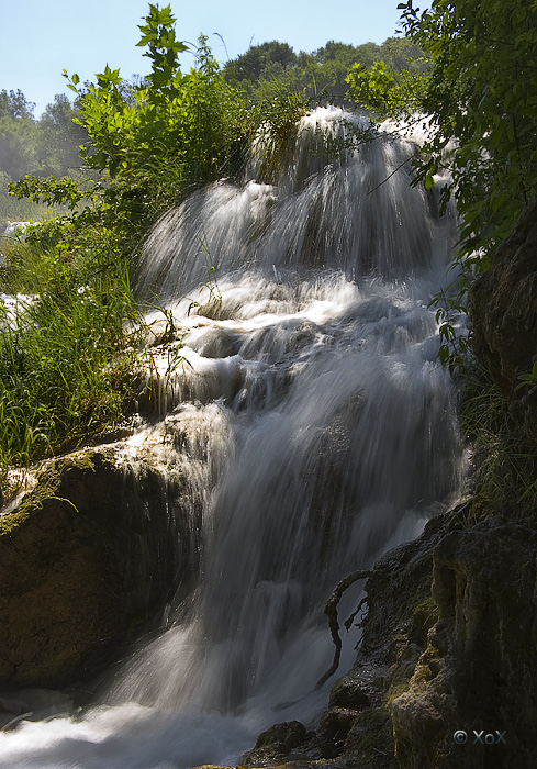 фото "водопады реки Крка" метки: пейзаж, путешествия, Европа, вода