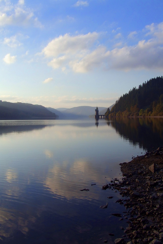 photo "Lake Vyrnwy" tags: landscape, water