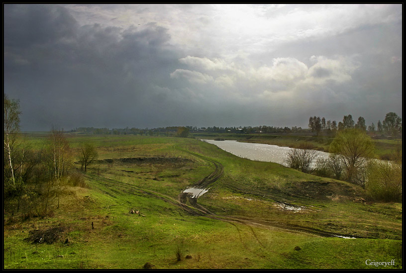 фото "Вдоль реки" метки: пейзаж, весна
