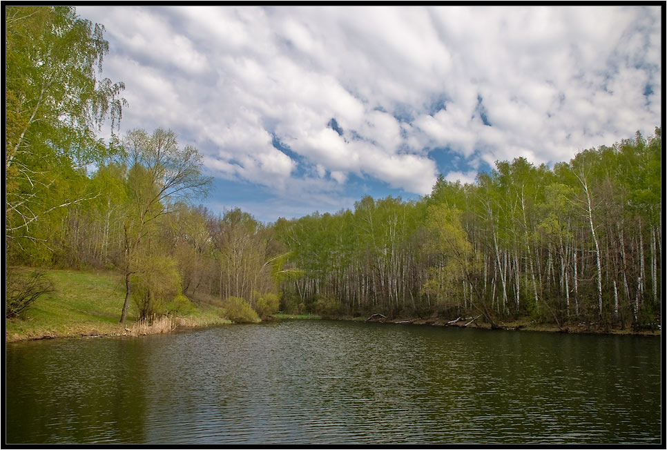 фото "Лесное озеро-2" метки: пейзаж, вода