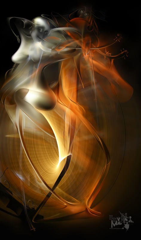 photo "9679 ("The painting of light - 2008")" tags: abstract, digital art, 
