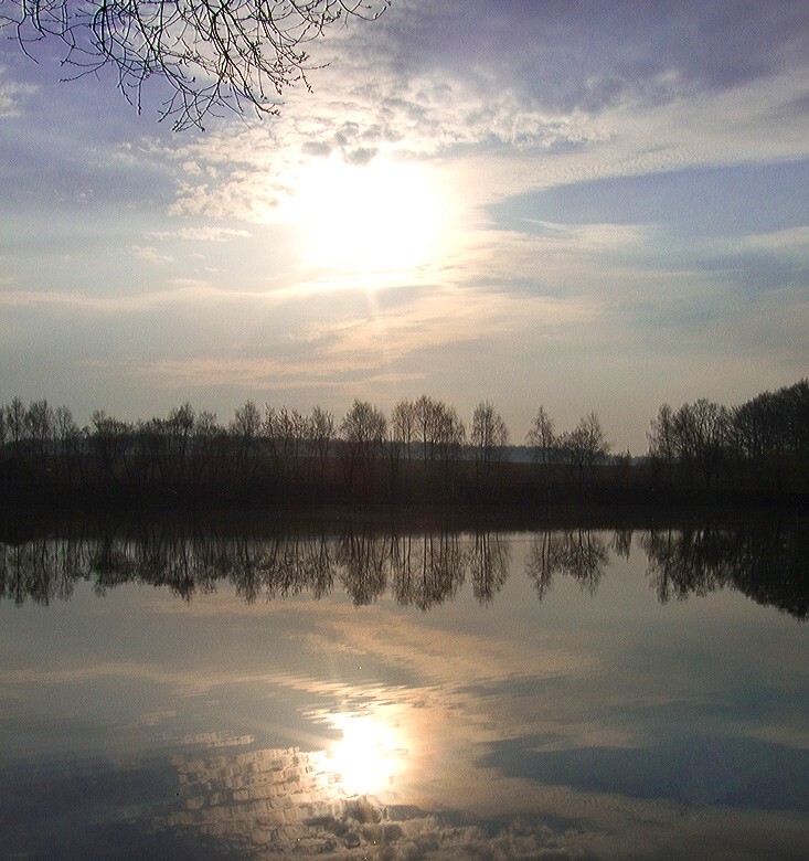 photo "Reflection ..." tags: landscape, sunset, water