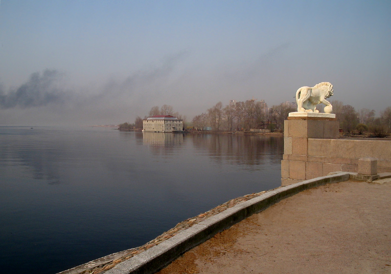 photo "Smoke" tags: landscape, water