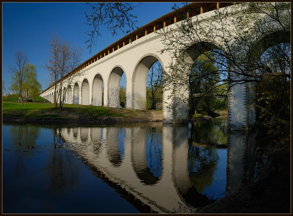 фото "Ростокинский акведук" метки: архитектура, город, пейзаж, 