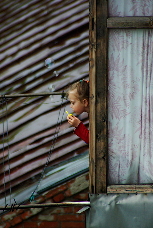 фото "В дождь" метки: город, портрет, дети