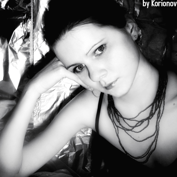 photo "***" tags: portrait, black&white, woman