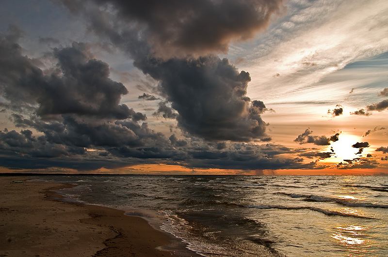 фото "На краю циклона" метки: пейзаж, закат, облака