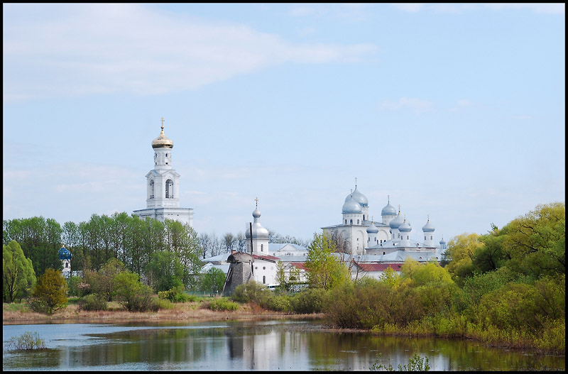 фото "Юрьев монастырь Великого Новгорода (2)" метки: архитектура, пейзаж, 