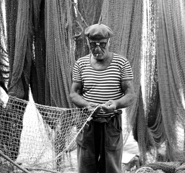 photo "old fishman" tags: portrait, black&white, man