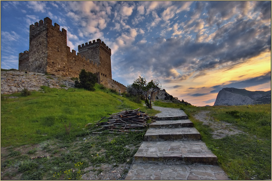 photo "way in the past" tags: architecture, landscape, 