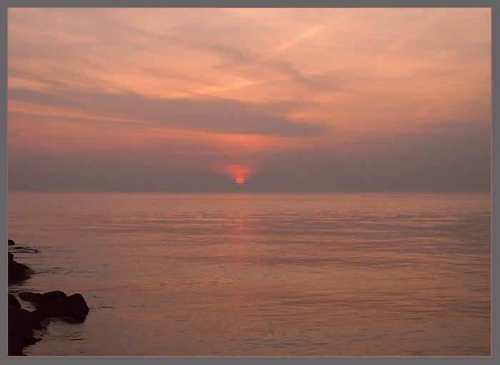 photo "Pink Sunset" tags: landscape, sunset, water